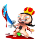 Illustration for article titled Fairytale Fights Features Naked Man With A Sword